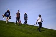Ludvig Aberg and Sahith Theegala at the Farmers Insurance Open 2025 (Source: Getty)